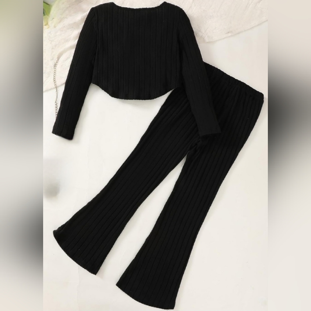 Kids Black Matching Set